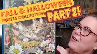 HUGE Fall and Halloween Puzzle Collection PART TWO  Small Thoughts Puzzles [upl. by Koah]