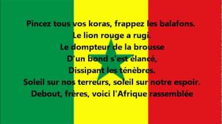 Hymne national du Sénégal [upl. by Nilrem]