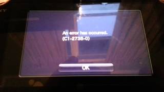 Ps vita uncharted golden abyss error C127380 [upl. by Hilten568]