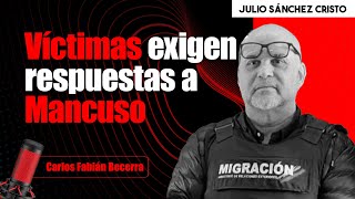 Víctimas de hornos crematorios RECLAMAN a Salvatore Mancuso en su regreso al país [upl. by Silva]