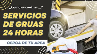 🔍¿Cómo encontrar un servicio de grúa las 24h en EEUU 🚗🇺🇸 [upl. by Eiramacissej876]