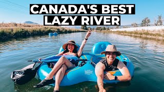 Beating The Summer Heat At Canadas BEST Lazy River Penticton British Columbia  Nat and Max [upl. by Rebecka]