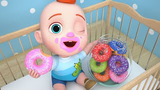 Sí Papá Sí Mamá  Johny Johny Sí Papá  Canciones Infantiles  Bebé Leo en español [upl. by Patric]