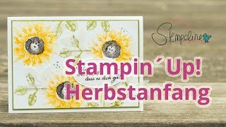 Tutorial Karte Stampin´ Up Herbstanfang 🌻 [upl. by Gus703]