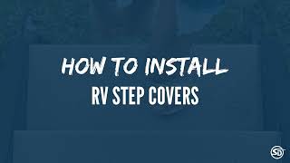 SeaDek Install RV Step Covers  SC Wake DIY RV Step Installation  How to Install RV Step Covers [upl. by Entwistle]