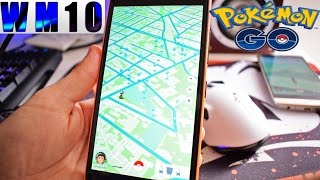 Updated Pokemon go for Windows 10 Mobile Unofficial PoGoUWP [upl. by Siahc840]