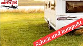 Alternative zum Wohnmobil Camping solide ubezahlbar Kompakter WohnwagenCaravan Hobby 495 WFB 😎 [upl. by Atteiluj]