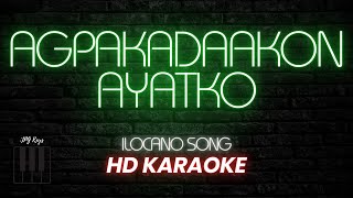 AGPAKADA AKON AYAT KO KARAOKE [upl. by Aruabea249]