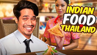 TRYING VIRAL INDIAN FOOD IN THAILAND 🤑🍛 [upl. by Margreta]