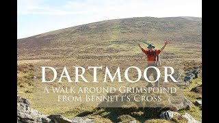 Dartmoor National Park Walks  Grimspound from Bennetts Cross [upl. by Ennylcaj]