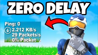 How PROS Get 0 Input Delay in Fortnite ✅ Best Chapter 5 Tweaks [upl. by Aihsitan]