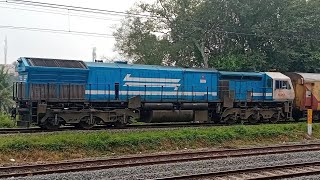 Bleed Blue  BMTC Liveried WDP4B 40066 Performing shunting duties at Mysuru [upl. by Patten]