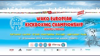 Tatami 4 WAKO European Championships 14112022 [upl. by Suki]