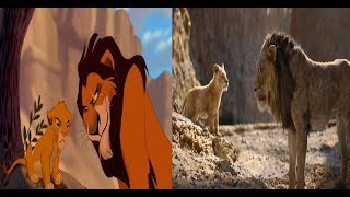 The Lion King mufasa dies 1994 vs 2019 [upl. by Gerladina781]