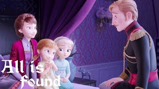 Evan Rachel Wood  All Is Found by Queen Iduna From quotFrozen 2quotLyric Video [upl. by Bruell960]