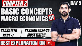 Macroeconomics  Basic concepts of Macroeconomics  Class 12  Part 1 [upl. by Milah392]