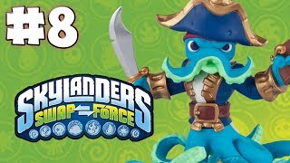 SKYLANDERS SWAP FORCE GAMEPLAY WALKTHROUGH  PART 8  Fisher Champion [upl. by Yuu]