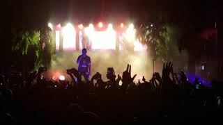 Kid Cudi  quotCudi Zonequot Live at Passion Pain and Demon Slayin Tour  Central Park NYC [upl. by Kcered]