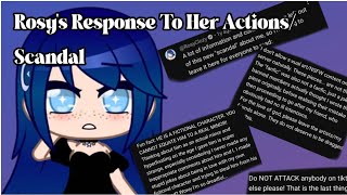 RosyClozys Response To Her ScandalActions  PD Please Read Pinned Comment [upl. by Ardnasak]