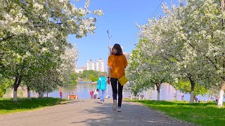 Walking in Ekaterinburg Relaxing sunny day 4K  Spring 2023 May [upl. by Jenks]