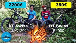 Battle Chrono Roues VTT Carbone Vs Aluminium  Carbone  plus rapide [upl. by Anitnamaid]