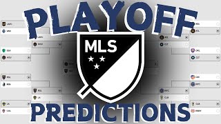 MLS PLAYOFF PREDICTIONS [upl. by Trebo408]