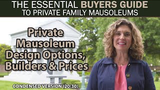 Private Mausoleum Design Options Builders And Prices 2023 US Family Mausoleum Buyers Guide [upl. by Adrianna]