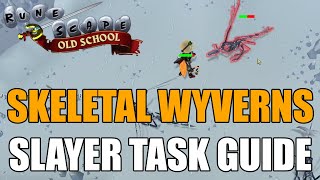 Skeletal Wyverns Slayer Task Guide  Old School RuneScape [upl. by Handbook102]