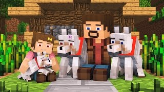 Wolf Life Full Animation  Minecraft Animation [upl. by Linneman278]