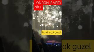 London fireworks celebration ABONE OL subscribe 🇬🇧 kutlama england [upl. by Sig916]