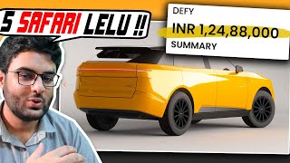 This Indian SUV is more expensive than Range Rover Velar   Configuring Pravaig Defy [upl. by Nylanej950]