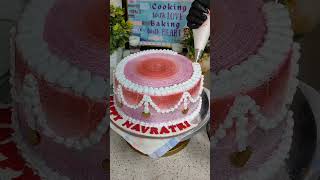 🍍🎂quotNavratri Specialquot Theme Cake😊yt pineapplecake eggless navratri yt cakeandcuisine subscribe [upl. by Dwane]