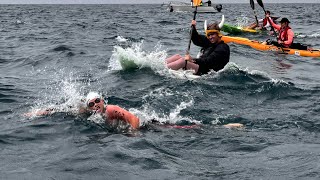 Rottnest Channel Swim 2024 Conditions [upl. by Pressey]