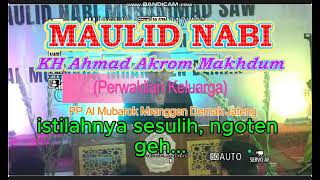 Pengajian Maulid Nabi KH Ahmad Akrom [upl. by Jovitta]