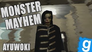 AYUWOKI MONSTER MAYHEM with Raszius  Garrys Mod Horror Gameplay [upl. by Maclean704]