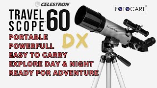 quotExplore Day and Night with Celestron Travel Scope 60 DX telescope space photography fotocart [upl. by Darius237]