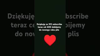 Dobijemy 400 subscribe do nowego roku [upl. by Ferde]