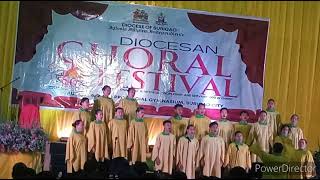 Diocesan choir festival2024 P2 parisheschoirpresentor Feastoftransfigurationcathedralparish mycho [upl. by Aynos51]