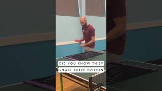 There’s more than one way to serve short shortserves tabletennis tips [upl. by Celestyna207]