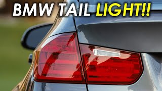 QUICK AND EASY GUIDE HOW TO REPLACE BRAKE LIGHT FOR BMW 328i 2013  20122014 MODELS brakelight [upl. by Woody]