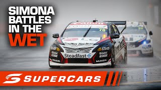 ONBOARD Simona De Silvestro battles in a wet Townsville  Townsville SuperSprint  Supercars 2019 [upl. by Roberto]