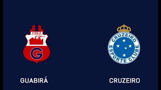 GUABIRÁ x CRUZEIRO Volta 8ªde Final SULAMERICANA [upl. by Airottiv]