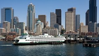 Washington State Ferries  Take a a ferry ride in the Puget Sound [upl. by Aleet62]