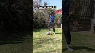 ELASTICO Skills 😱 shorts viral football skills tutorial ronaldo neymar [upl. by Nuli]