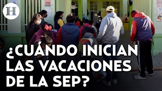 ¿Por qué la SEP recorrió el inicio de las vacaciones de invierno en algunas primarias y secundarias [upl. by Hillhouse]