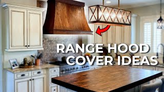 STUNNING Range Hood Cover Ideas for Your Kitchen [upl. by Junette]