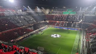 quotTHE CHAMPIONSquot AC Milan vs Tottenham  Champions League round of 16 10 champions league anthem [upl. by Yusem956]