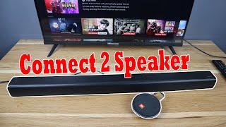 Hisense Android TV Connect to Two Bluetooth Speakers at the Same Time [upl. by Edge]