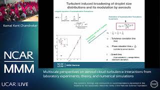 Multiscale perspectives on aerosolcloudturbulence interactions from laboratory experiments [upl. by Eelydnarb]