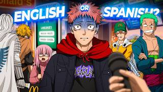 ENGLISH OR SPANISH 💀 Anime Version [upl. by Dasie]